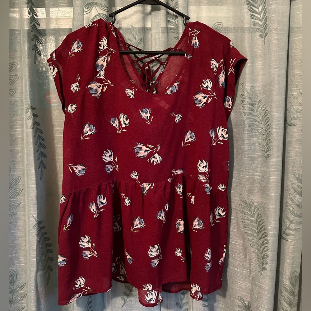 Peplum blouse XL